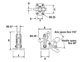 Swivel Base Stub Arm