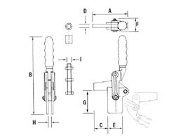 Straight Base Solid Arm