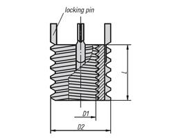 Reinforced Threaded Inserts