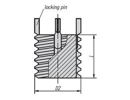 Solid Body Threaded Inserts