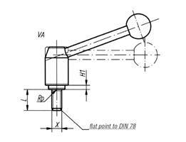 External Thread - 0 Degree Handle