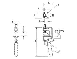 Pull Back Toggle Clamp