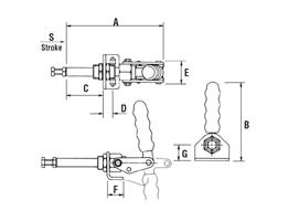 Stainless Steel Push-Pull Clamps