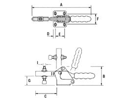 Flanged Base Adjustable Arm