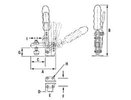 Vertical Positive Locking Clamps