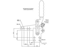 Straight Base Drilled Arm