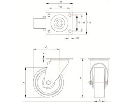 Polyurethane Tyre