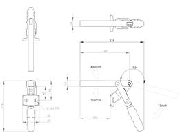 Front Mounted Flanged Base