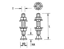 Swivel Foot Spindles