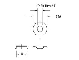 Flanged Washers