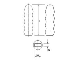 GR Type Plastic Grips