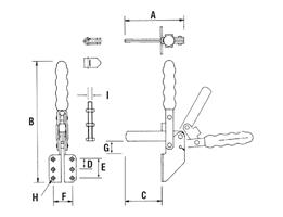 Front Mounted, Solid Arm