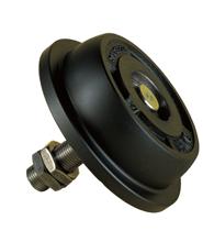Cast Iron Channel Wheels - Radius Tread